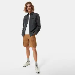 پیراهن مردانه خاکستری نورس فیس