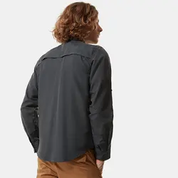 پیراهن مردانه خاکستری نورس فیس