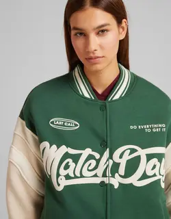 کاپشن خلبانی زنانه سبز برشکا