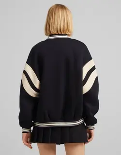 کاپشن خلبانی زنانه خاکستری برشکا