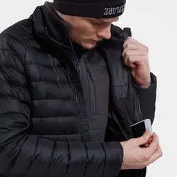 کاپشن پافر مردانه سیاه نورس فیس