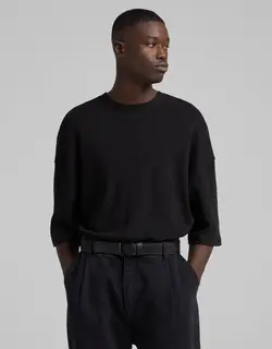 کمربند مردانه سیاه برشکا