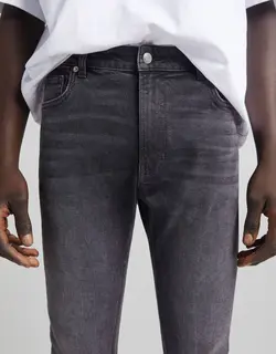 شلوار جین Super skinny مردانه خاکستری برشکا