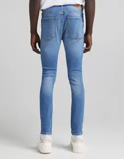 شلوار جین Super skinny مردانه آبی برشکا