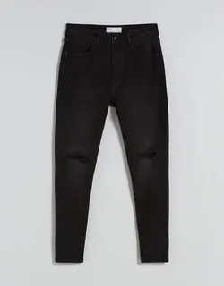 شلوار جین مردانه سیاه برشکا