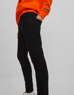 شلوار جین جذب مردانه سیاه برشکا