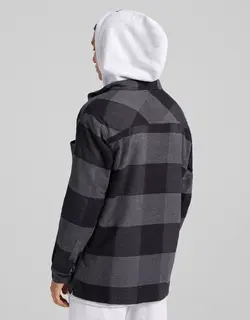 پیراهن مردانه خاکستری برشکا