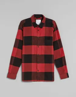 پیراهن مردانه قرمز برشکا