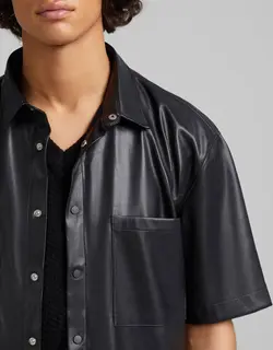 پیراهن مردانه سیاه برشکا