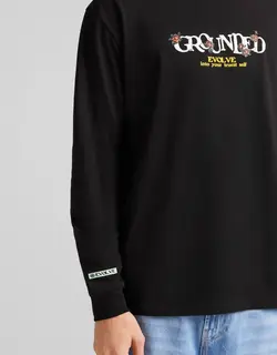 تی شرت مردانه سیاه برشکا