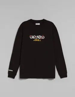 تی شرت مردانه سیاه برشکا