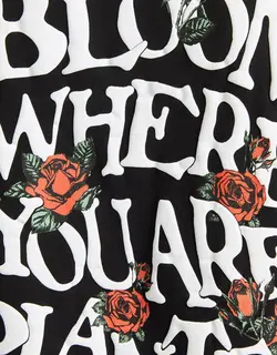 تی شرت مردانه سیاه برشکا