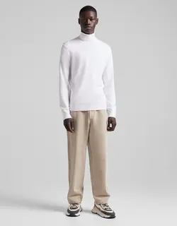 پلیور مردانه سفید برشکا