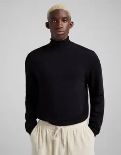 پلیور مردانه سیاه برشکا