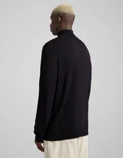 پلیور مردانه سیاه برشکا