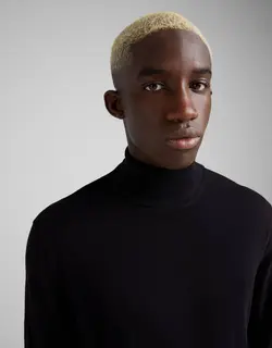 پلیور مردانه سیاه برشکا