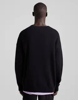 پلیور مردانه سیاه برشکا