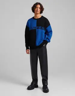 پلیور مردانه آبی برشکا