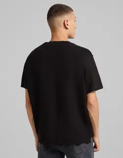 پلیور مردانه سیاه برشکا