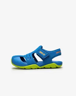 صندل پسرانه آبی اسکچرز