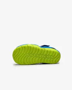 صندل پسرانه آبی اسکچرز