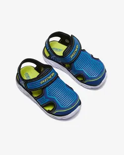 صندل چراغ دار پسرانه آبی اسکچرز