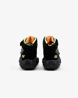 کفش کتانی چراغ دار پسرانه سیاه اسکچرز