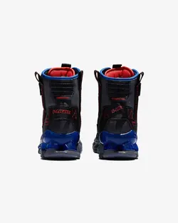 کفش کتانی چراغ دار پسرانه خاکستری اسکچرز