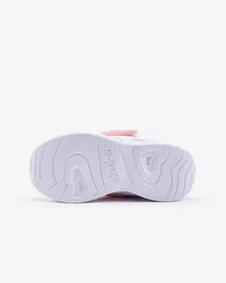 کفش کتانی چراغ دار دخترانه صورتی اسکچرز