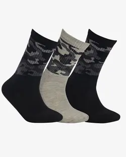 جوراب ورزشی مردانه سیاه اسکچرز