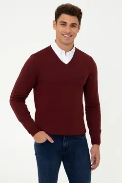 پلیور یقه هفت مردانه