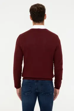 پلیور یقه هفت مردانه