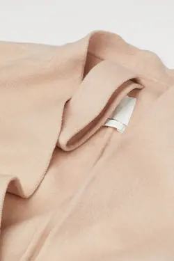 پالتو زنانه بژ اچ اند ام