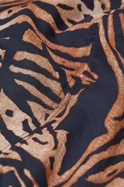 پیراهن میدی زنانه بژ اچ اند ام