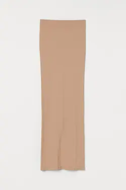 پیراهن میدی زنانه بژ اچ اند ام