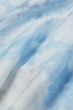 پیراهن میدی زنانه آبی اچ اند ام