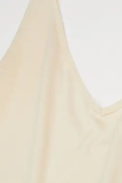 پیراهن میدی زنانه بژ روشن اچ اند ام