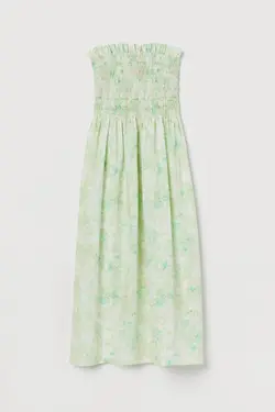 پیراهن میدی زنانه سبز اچ اند ام