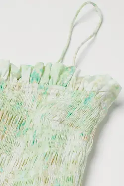 پیراهن میدی زنانه سبز اچ اند ام