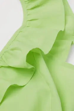 پیراهن میدی زنانه سبز اچ اند ام