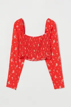 پلیور زنانه قرمز اچ اند ام