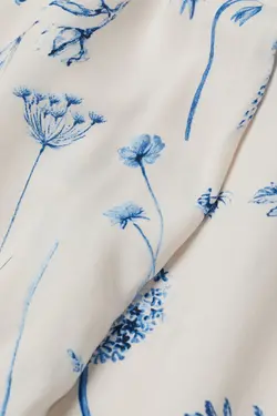 پیراهن میدی زنانه بژ روشن اچ اند ام