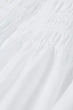 پیراهن میدی زنانه سفید اچ اند ام