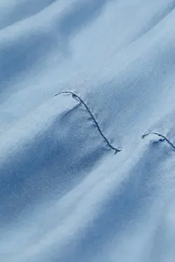 پیراهن بلند زنانه جین آبی اچ اند ام