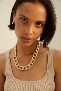 پیراهن بافت زنانه بژ اچ اند ام