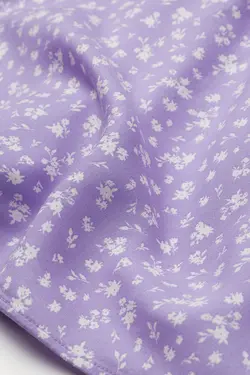 پیراهن کوتاه زنانه بنفش روشن اچ اند ام