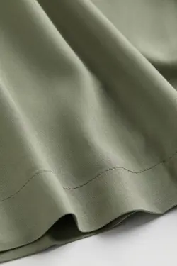 پیراهن کوتاه زنانه خاکی اچ اند ام