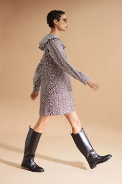 پیراهن کوتاه زنانه سیاه اچ اند ام