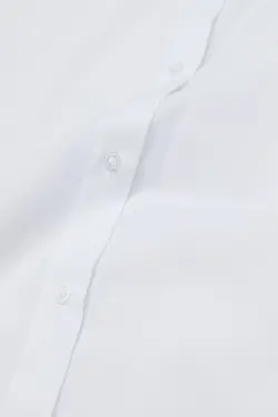 پیراهن آستین بلند زنانه سفید اچ اند ام