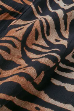 پیراهن آستین بلند زنانه بژ اچ اند ام